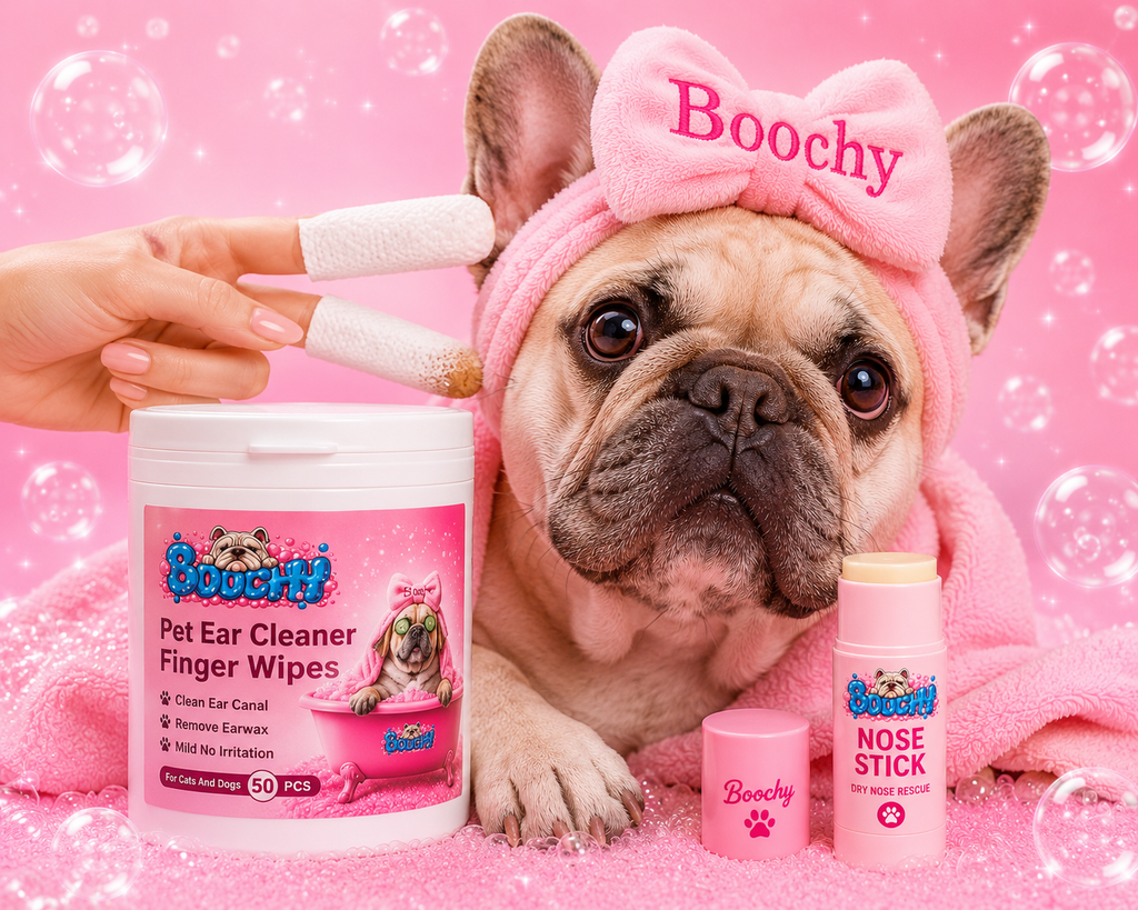 Boochy Ear & Wax Finger Wipes™